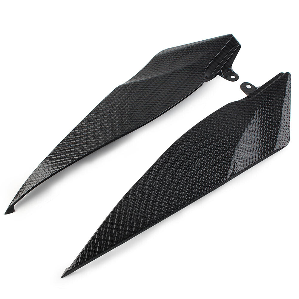Carbon Fiber Gas Tank Side Trim Cover Guard Fairing for YAMAHA YZF R1 2007-2008