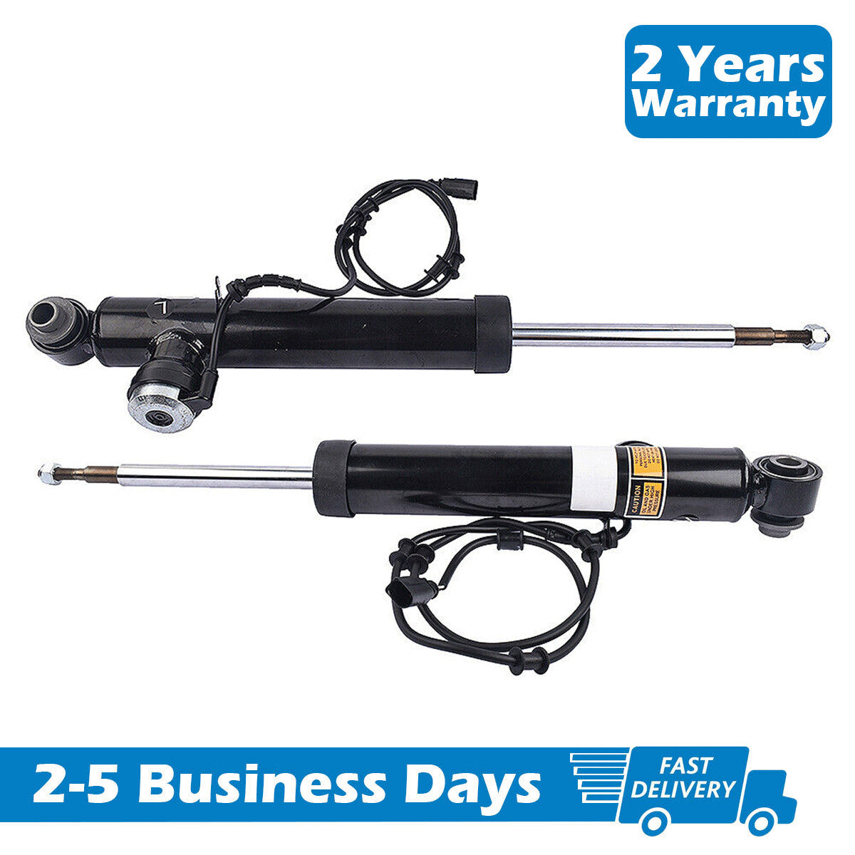 2-pack left rear shock absorber with electric adjustment for Hyundai Equus for Genesis 07-14