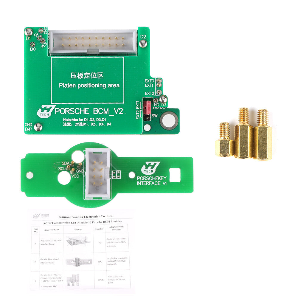 Yanhua for Mini ACDP Progarm Master +Module 10 For Por.sche BCM Key Progarmming A801