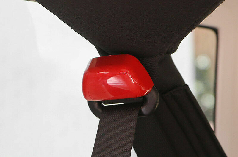 Fit for Jeep for Wrangler JK 2011-2017 ABS 4X Car for Seat Belt Buckle Cover Trim