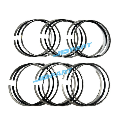 Suitable for KTA19 piston ring set 6-piece set 3804571 excavator parts -