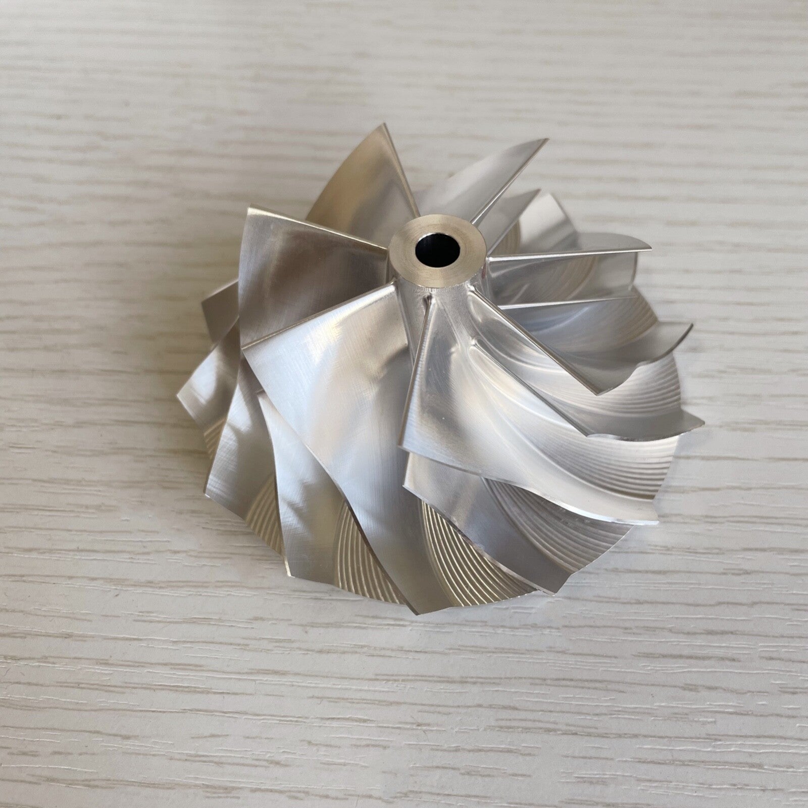 GT3582 61.33/82.00 mm 7+7 Blade Performance Billet Compressor Wheel