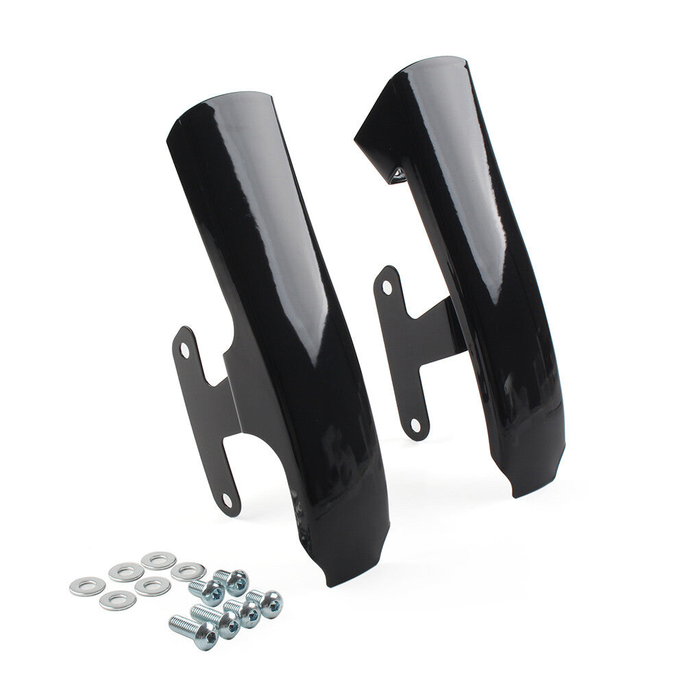 for Harley-Davidson Touring 2009-2013 Pair Fender-Saddlebag Filler Panels Black