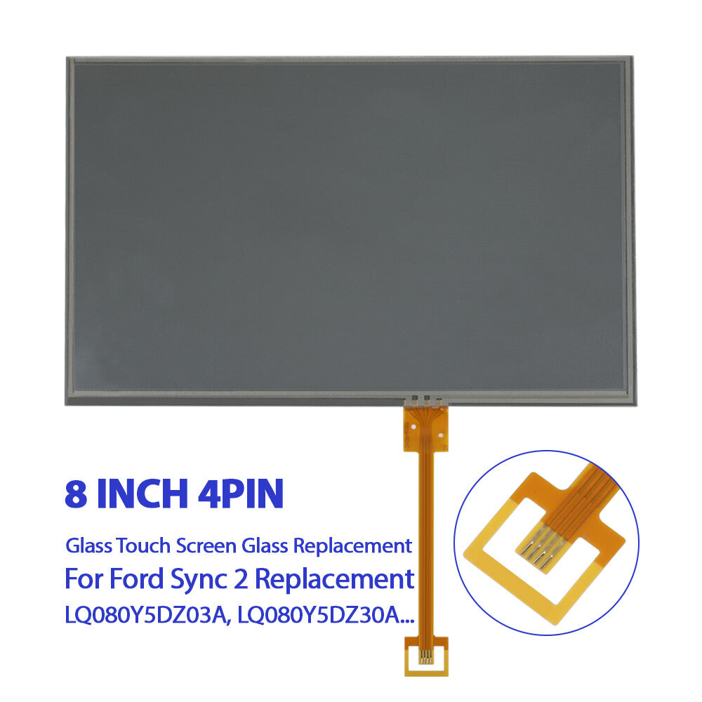 8 Touch Screen Digitizer f¨¹r for Lincoln for Ford Sync 2 Radio Navigation LQ080Y5DZ03