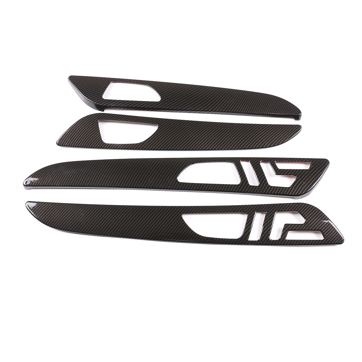 4-piece ABS interior door panel trim strips suitable for 2013-2019 GLE GLS ( ) n
