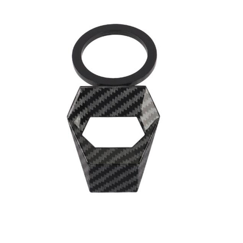 Car Ignition Switch Protective Cover Start Button Decorate Trim Long-lasting Set v