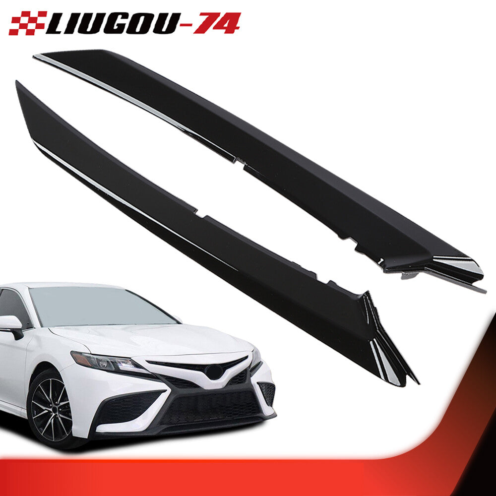 Suitable for 18 19 20 21 22 for Camry SE/XSE front grille headlight decoration molding- v