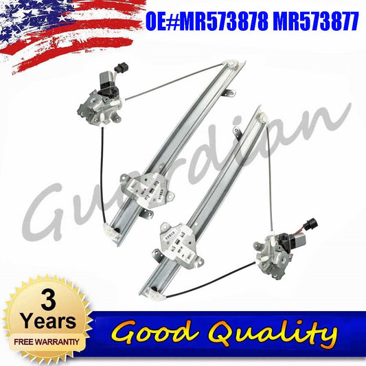 2-pack front right + left window adjusters for Mitsubishi Outlander 03-06 04 2005