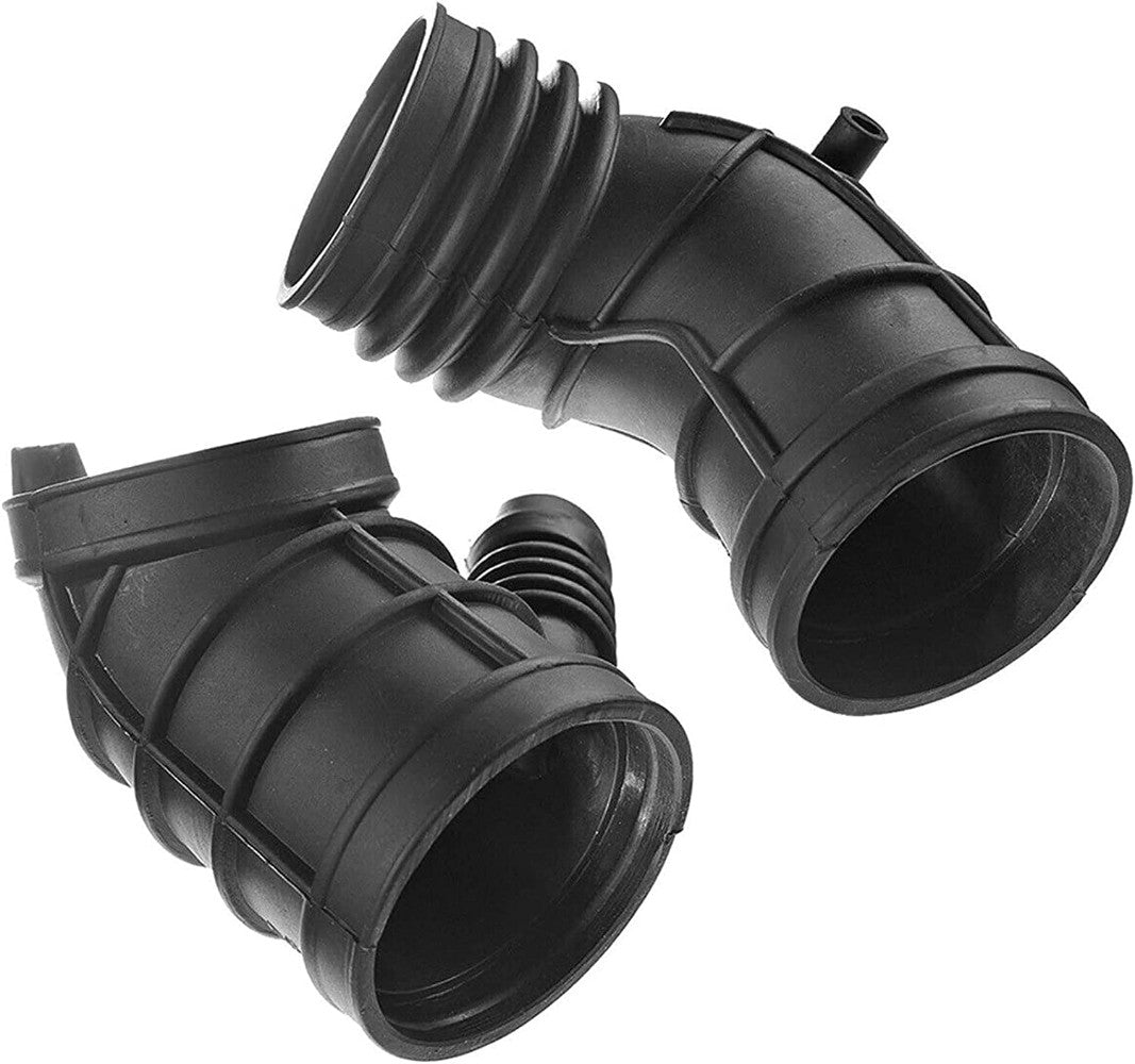 Set of 2Pcs Throttle Body Air Intake Boot Hose Fits for BMW E46 323i 325i 328i Q