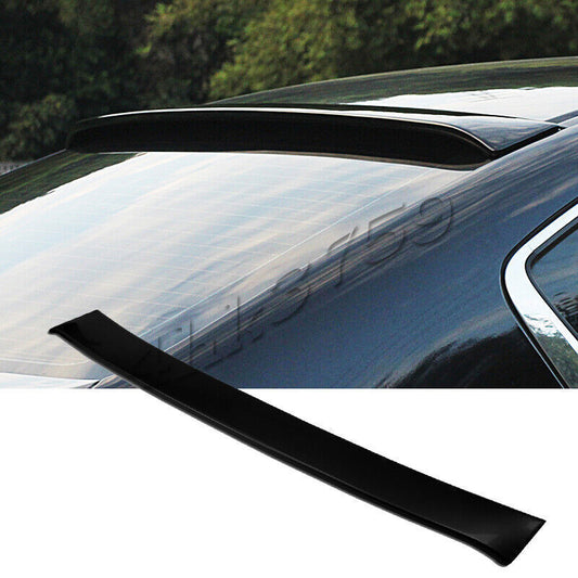 for Honda Accord 08-12 Gloss Black Rear Window Roof Lip Spoiler Visor Wing Trim Q