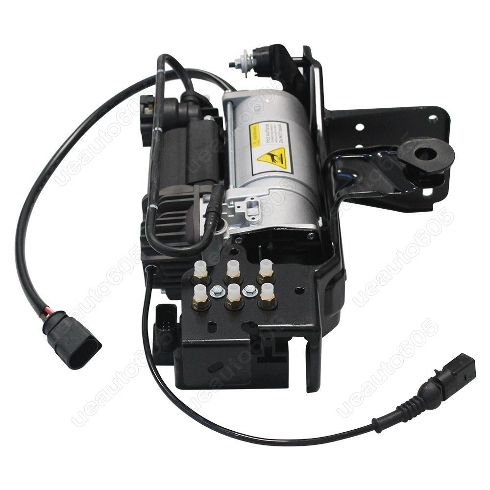 for Audi A6 C6 Allroad Quattro Air Suspension Compressor +Valve Block 4F0616006A