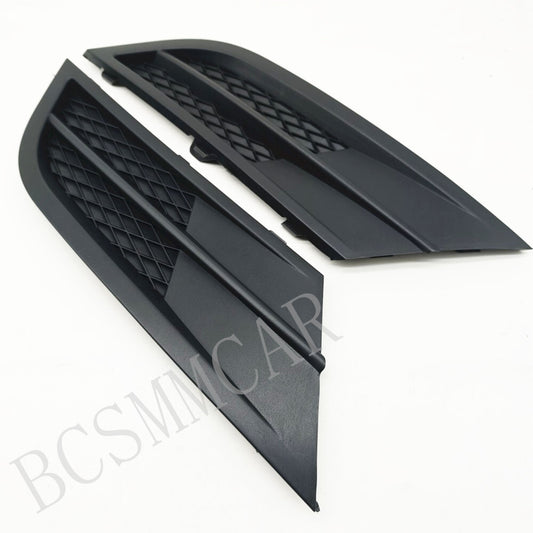 Front Bumper Fog Light Grille Grill Cover Cap Pair Fit for VW for Jetta 2015-2017