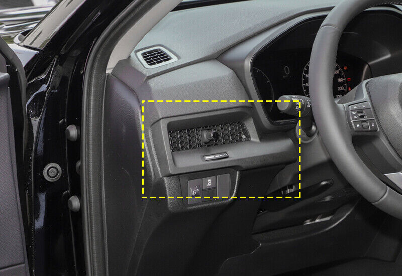 Silver Matte Central Console Dashboard Strip Trim for Honda CRV CR-V 2023-2024 n