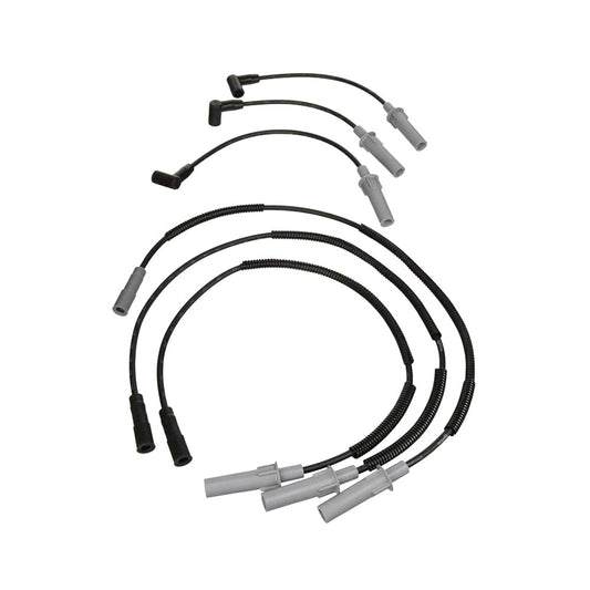 Car Spark WirePlug Tune Up Kit 6Pcs Fits 2007-11 for Jeep for Wrangler 3.8L 68017712AC Q