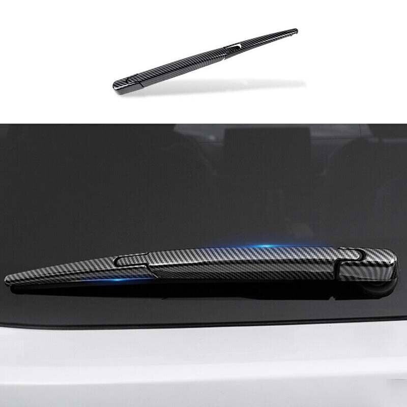 for Toyota for Sienna 21-2024 ABS Carbon Fiber Tail Rear Window Wipers Cover Trim 3X