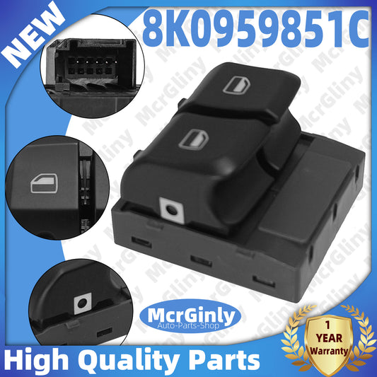 Front left driver's window switch 8K0959851CV10 is suitable for Audi A5, Quattro S5, and A5- n
