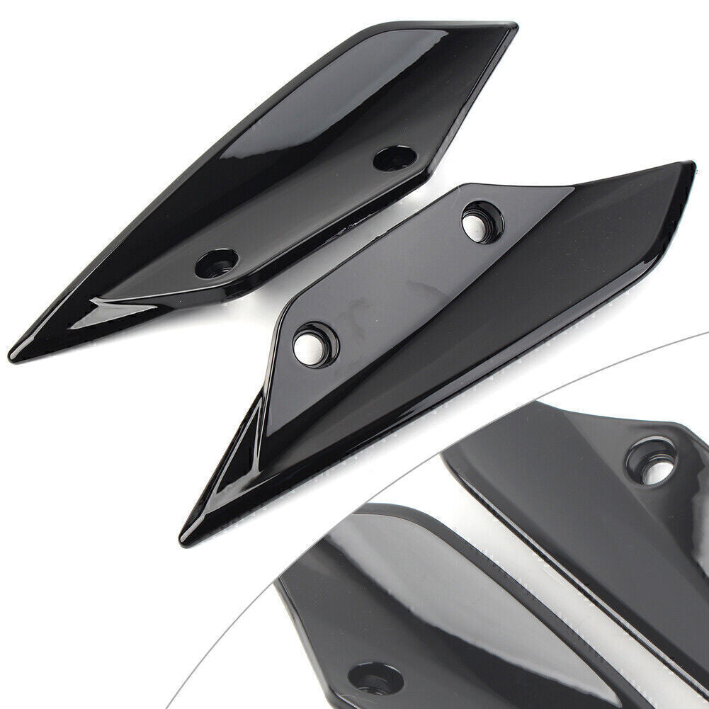 Front Fender Side Panel Cover Fairing Frame Fit for BMW S1000RR 2009-14 Bright Black