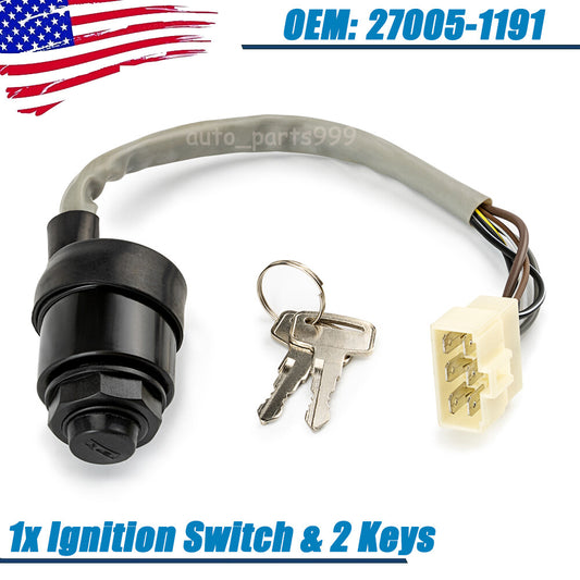 Suitable for Mule 500, 550, 2500, 2510, 2520, 2010, 2020, and 2030 models. Ignition switch with 2 buttons. n