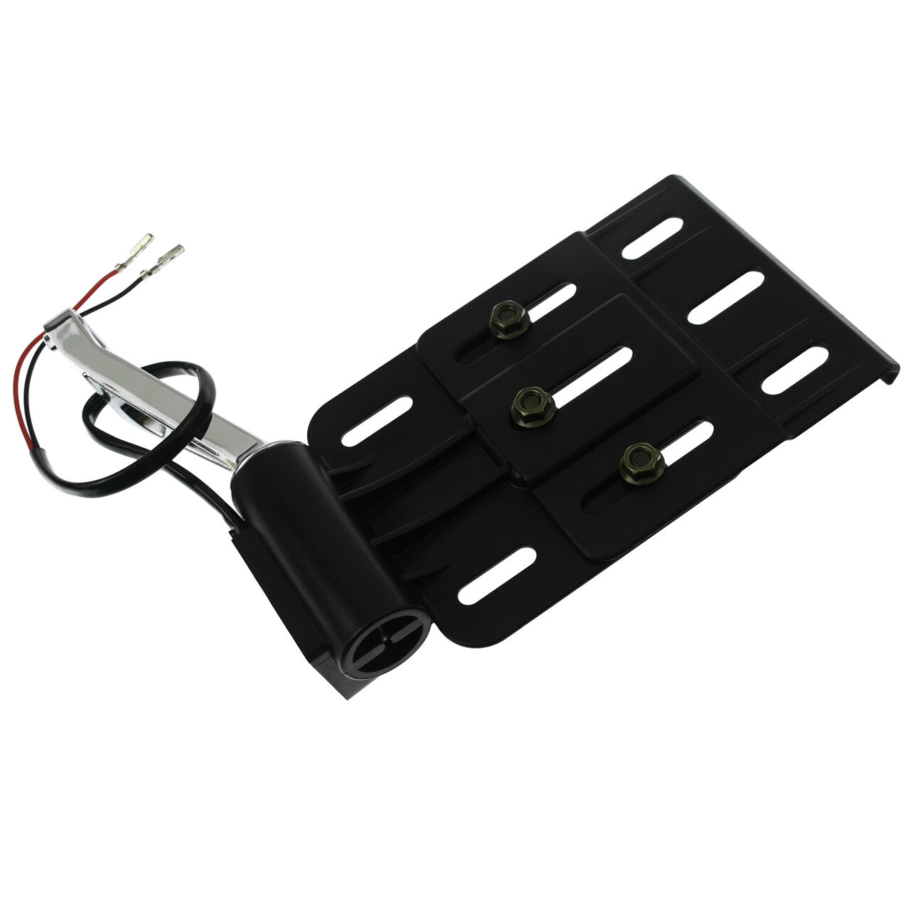 Folding LED Light Side Mount License Plate for Harley Sportster XL883 1200 48 72