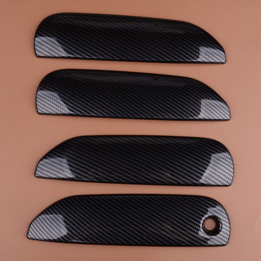 4x Door Handle Protector Covers Trims Fit for Honda Fit Hatchback 2009-2013