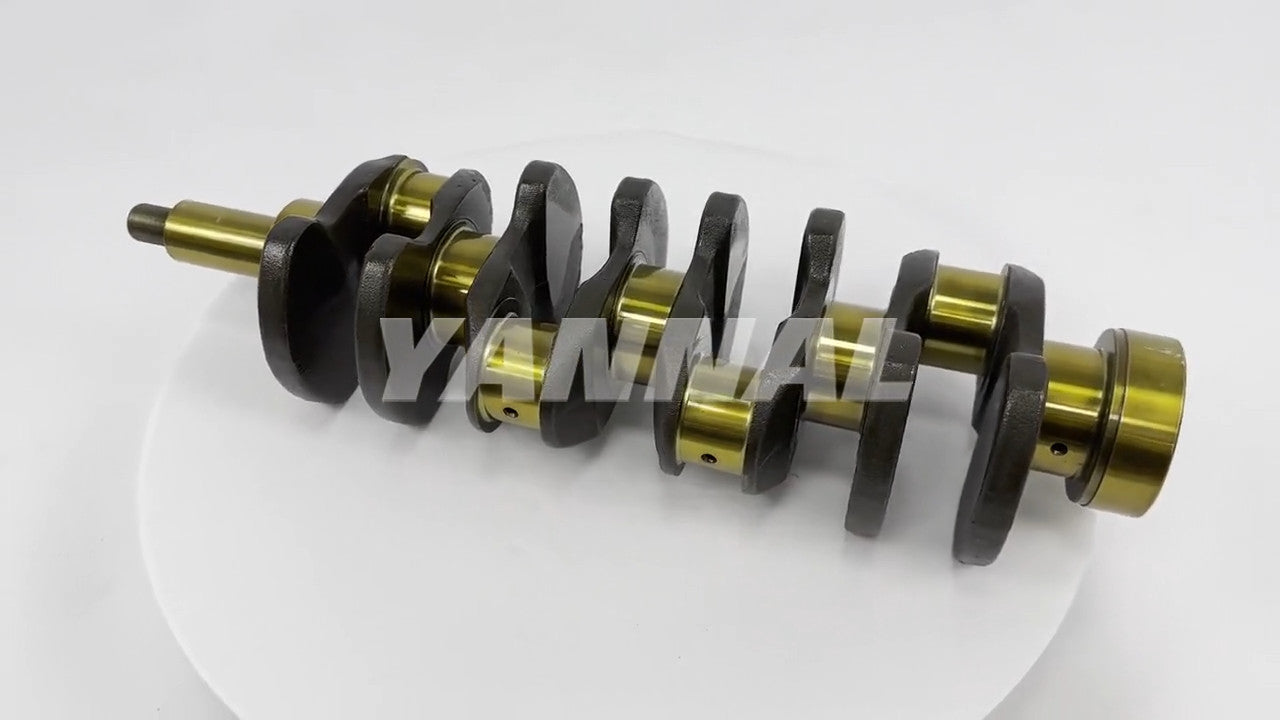 new N04C N04CT crankshaft, 8-hole, suitable for Hino 300 trucks.