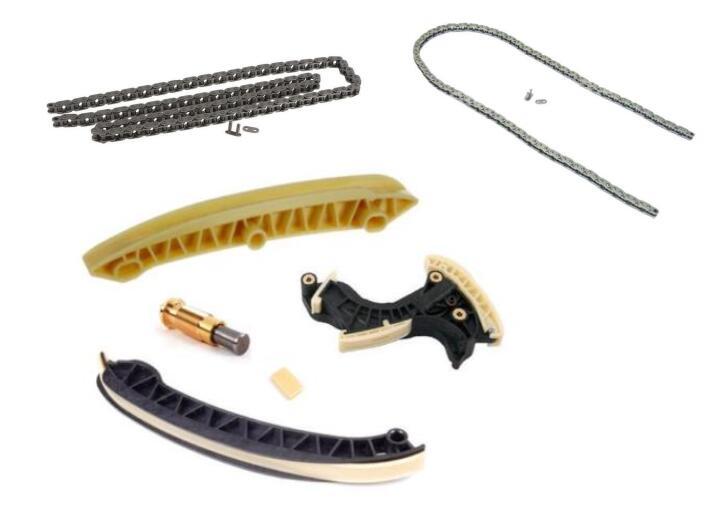 1 set Balance Shaft Chain Kit Tensioner Guide Rails for Mercedes W203 W211 v
