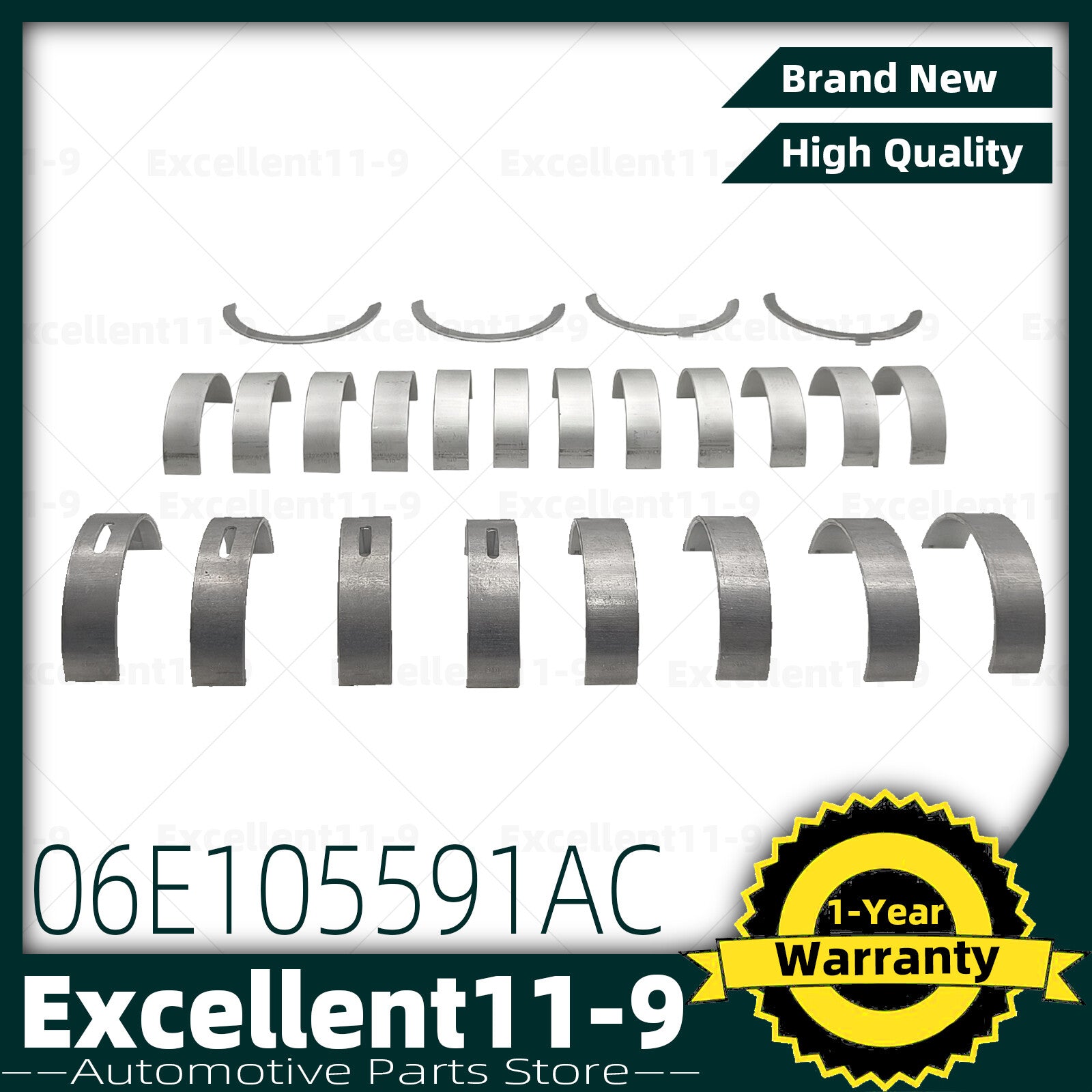 STD connecting rod crankshaft bearing housing kit for Audi A5, A6, and Touareg 3.0T. n