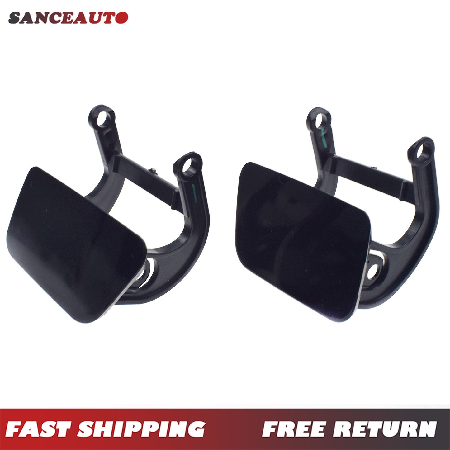 Left and right, suitable for E60, E61, 525i, 528i, 530i headlight nozzle covers (2 pieces) n