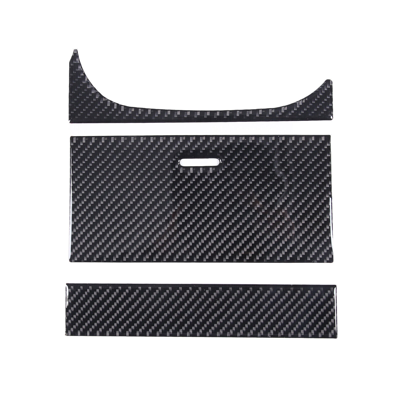 ABS carbon fiber reading light frame decorative cover suitable for Corvette C8 2020-2024- v