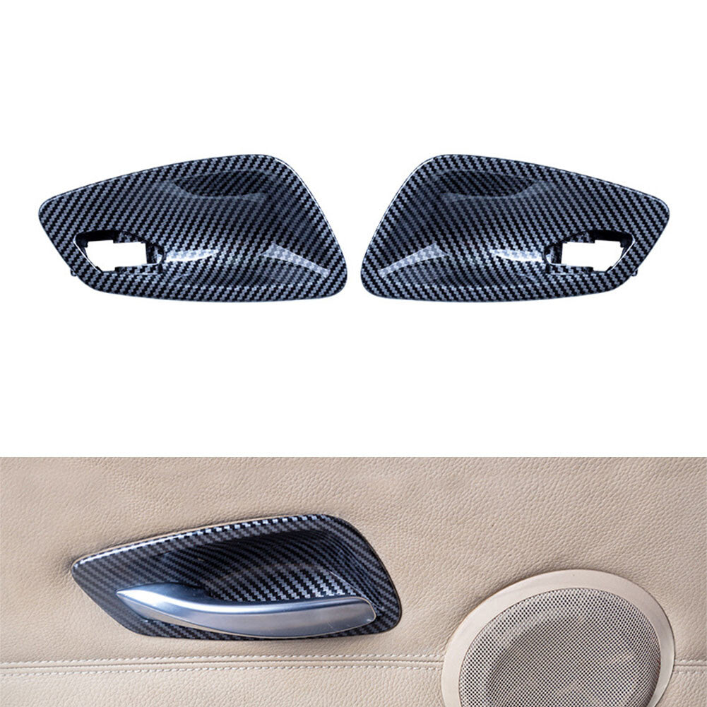 Carbon Fiber Inner Door Handle Bowl Cover for BMW 3 Series E90 2005-2012