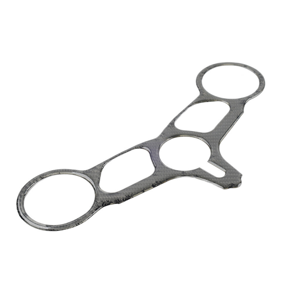 Carbon Triple Tree Top Clamp Upper 3D Decal Sticker  for ford ucati 749/999 2003-2007 Q