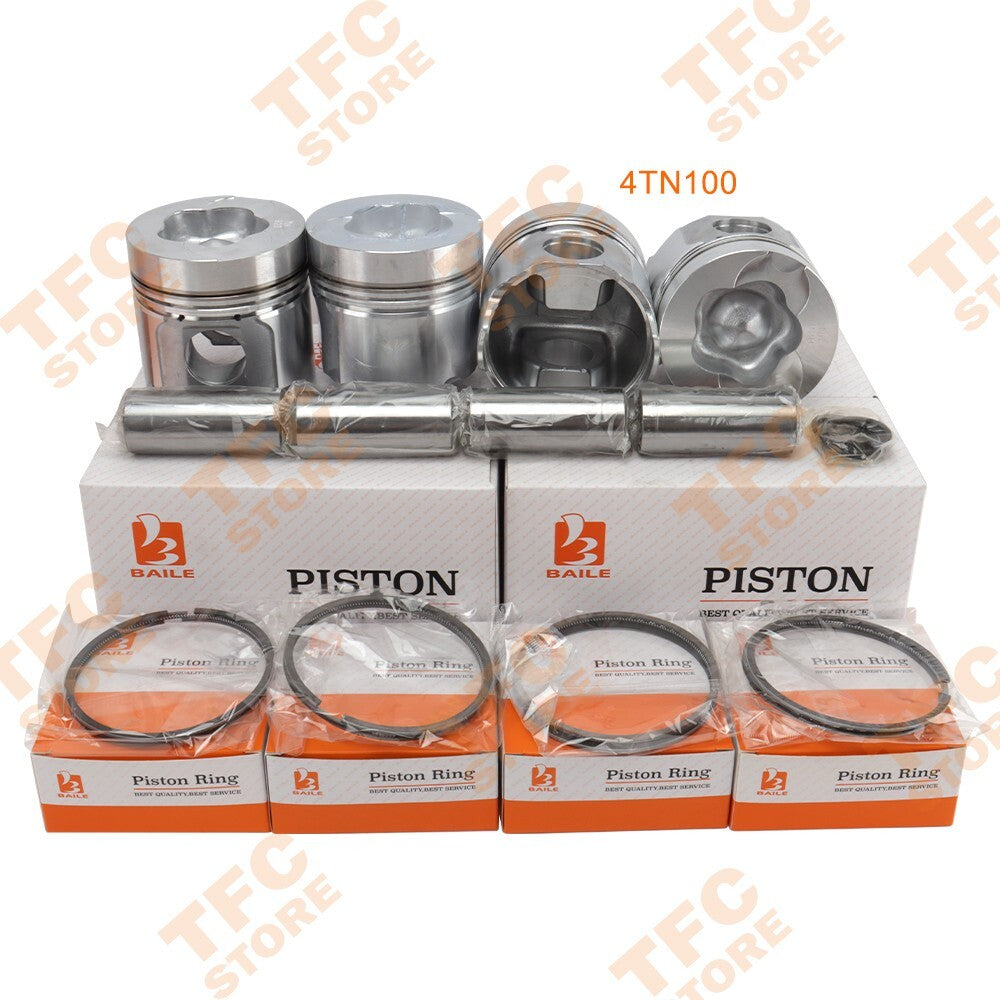 4TN100 4TN100E 4TN100L Piston Kit Ring For Yanmar Engine Ring Repair Parts New??