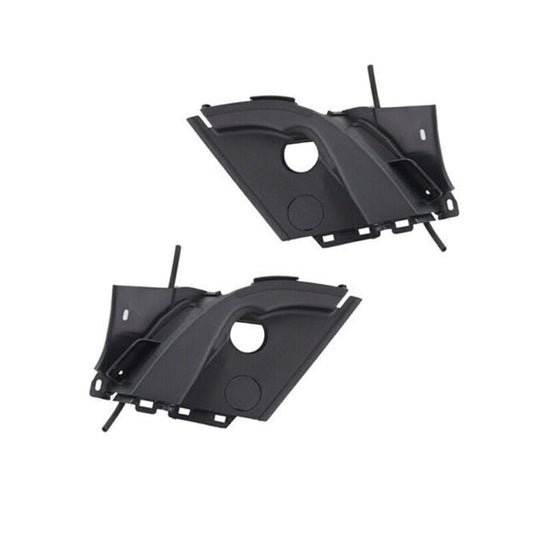 2pcs For 2006-2011 for Honda for Civic Cowl Top Grille Panel Wiper Cover Vent Front