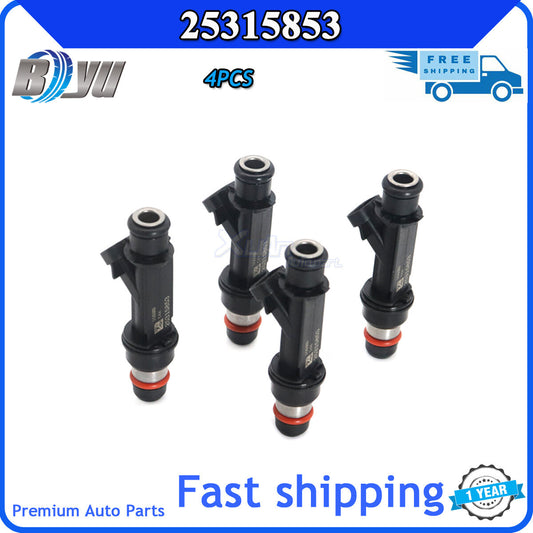 4-piece fuel injector nozzle set for Suzuki Aveo 1.6L and for Opel for Pontiac 04-06 25315853 v