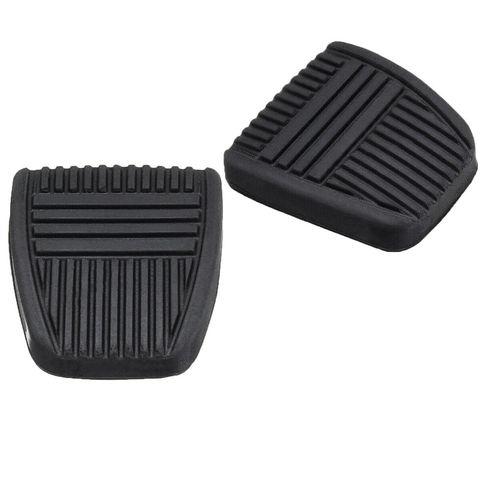 2 X Brake Pedal Pad Antislip Clutch Rubber Cover Black for Lexus for Toyota 4-Runner Q