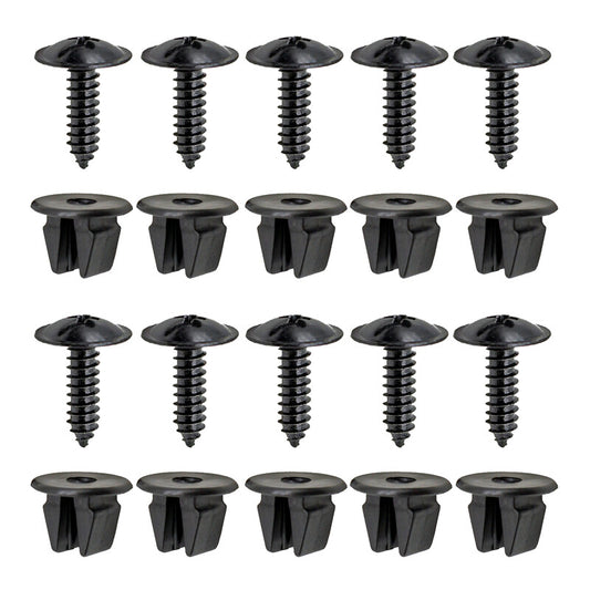 20-piece wheel arch fender flashing mold clamps for Nissan Murano Juke QX56 QX80 Q
