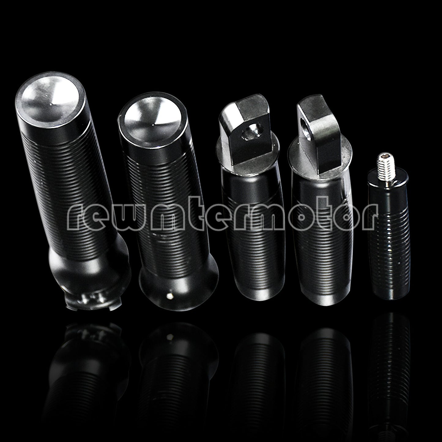 Handlebar Grip+Foot Pegs+Shift Pedal Fit for Harley Sportster Softail Dyna Q