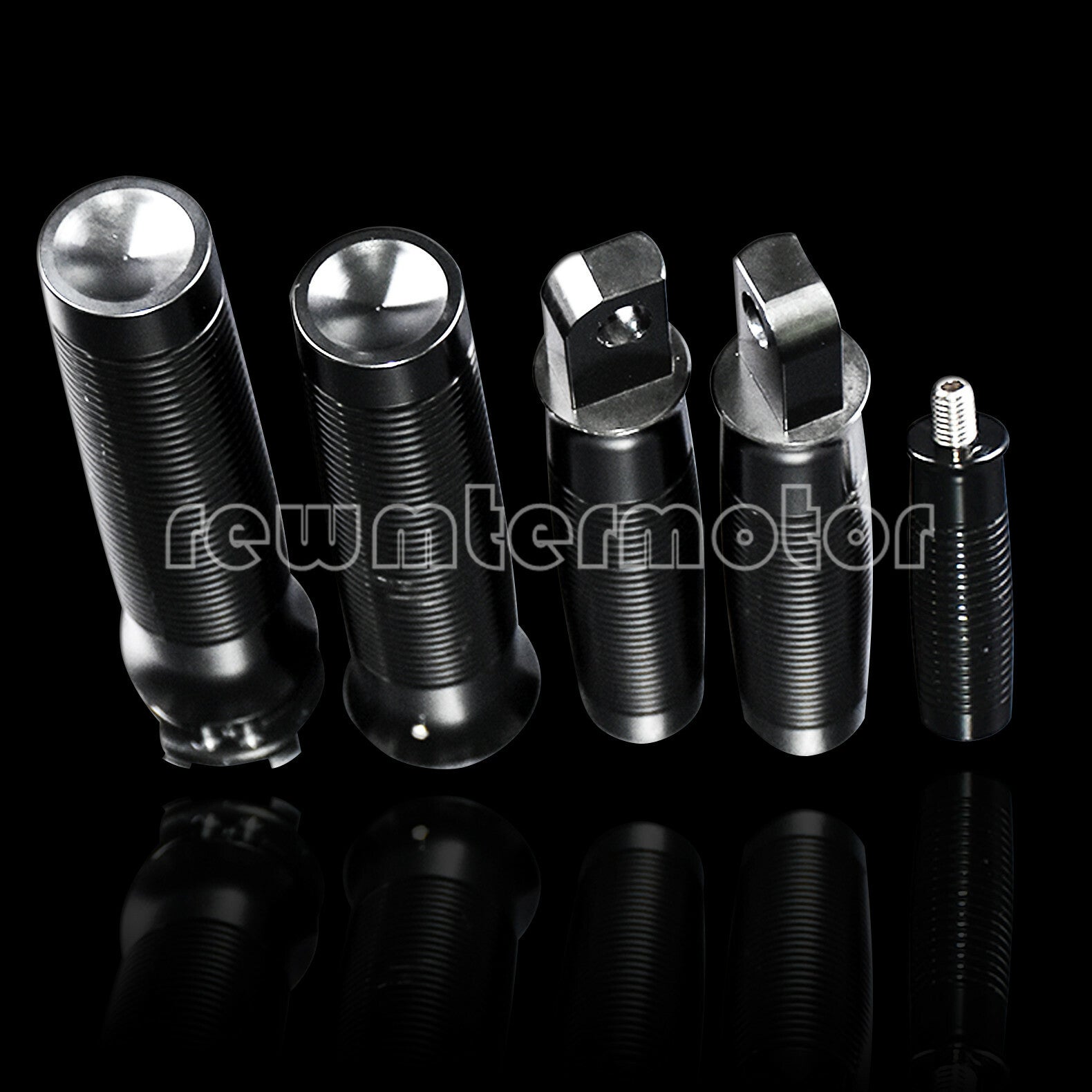 Handlebar Grip+Foot Pegs+Shift Pedal Fit for Harley Sportster Softail Dyna Q