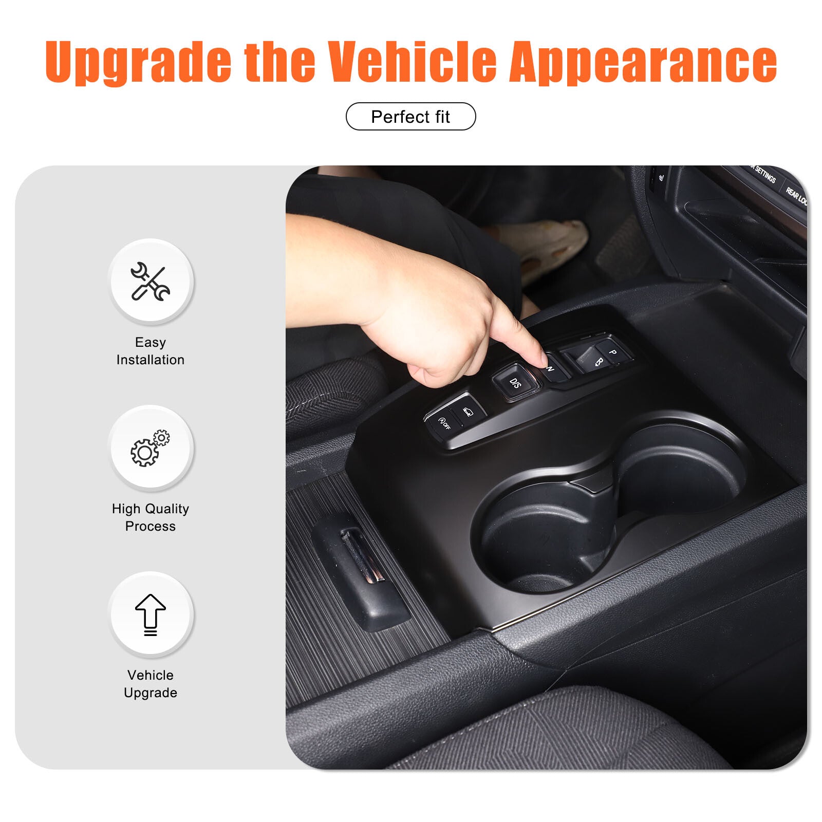 Center Storage Armrest Box Liner Cushion Cover for 2021 - 2023 for Subaru Outback- v