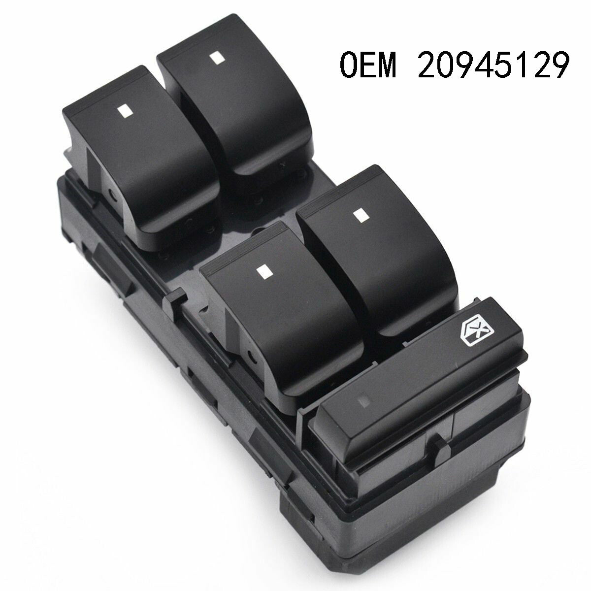 For 2008-2014 for Buick for Chevrolet for GMC 20945129 Master Power Window Door Switch BLACK