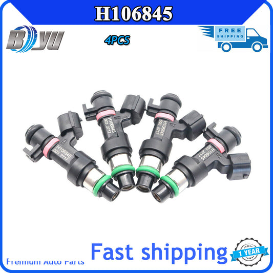 16600-6863R 166006863R 4x Automotive H106845 Fuel Injector for Fluence 2.0 16V- v