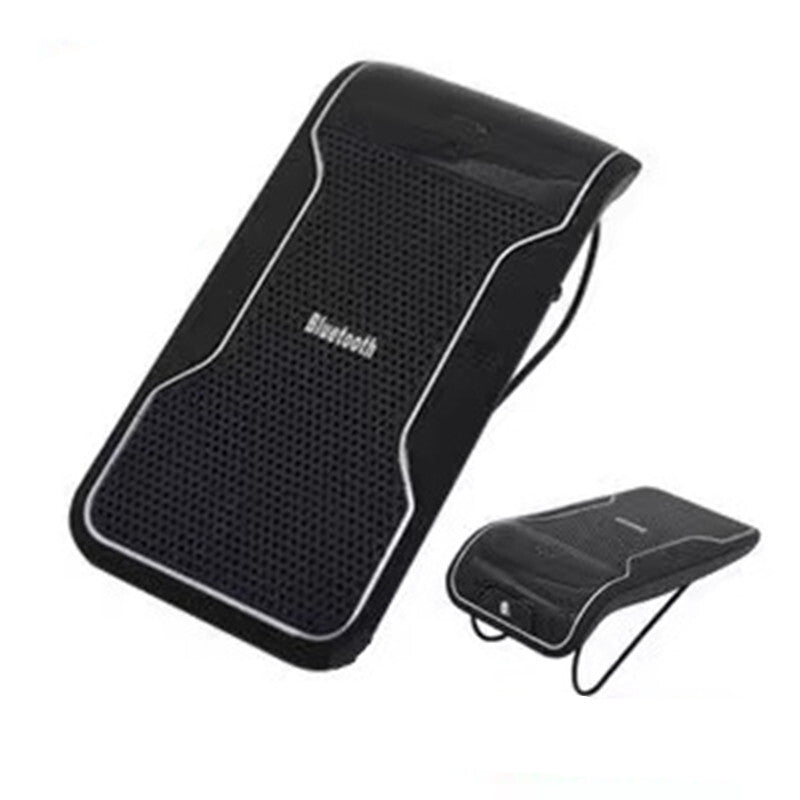 Portable Car for Sun Visor Bluetooth-compatible Hands- Call ReceiverSpeakerp