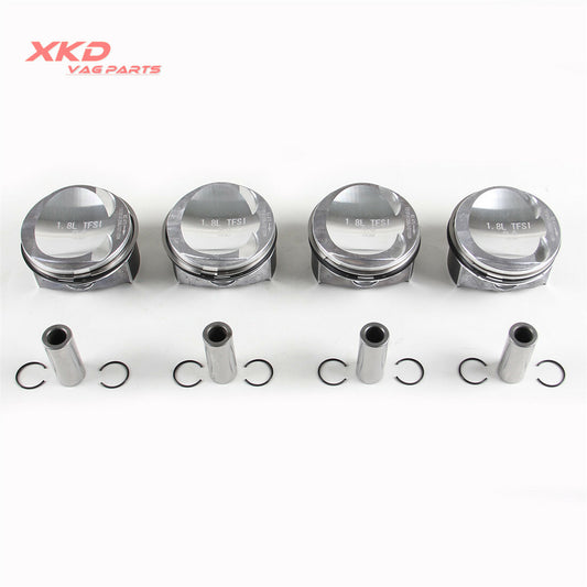 1.8T PistonRing Assembly Oversize +0.5mm 21mm Kit Fit for VW for Passat for Audi A3