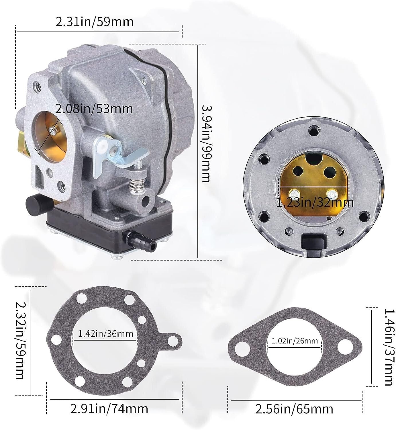 693480 Carburetor for BS 693479 694056 42E707 42A777 Craftsman LT1000 917270821