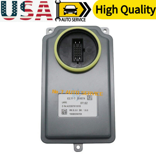 for BMW 7 SERIES F01 F02 LED Headlight Control Module Unit 63117354974