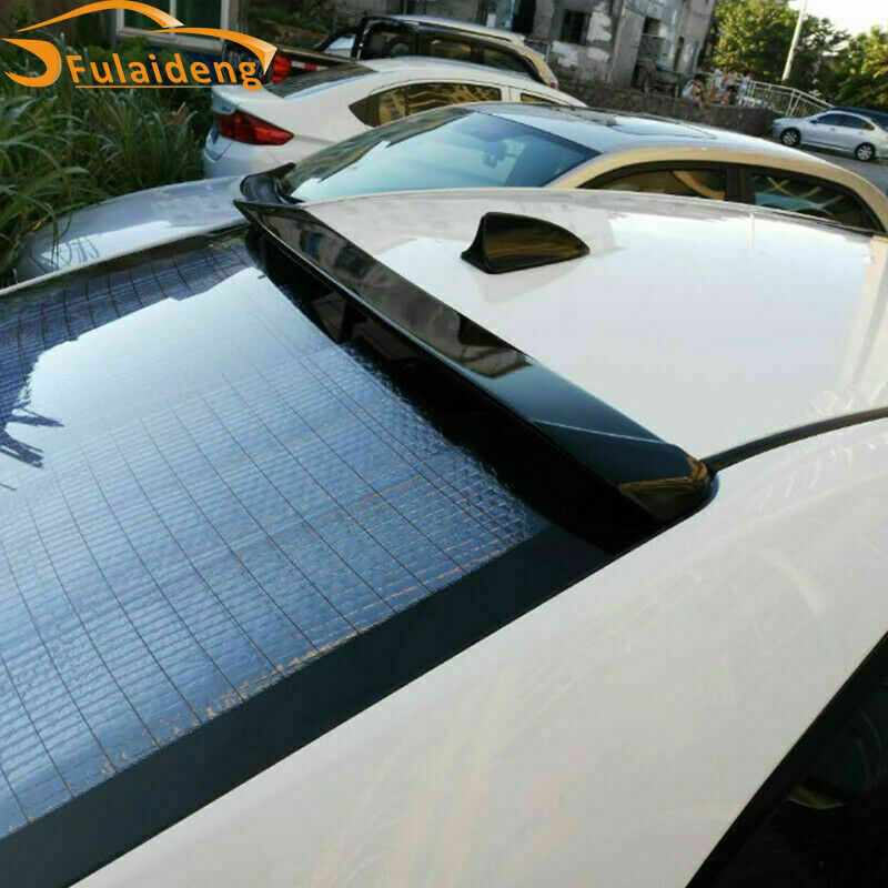 for Toyota for Corolla 2014-2018 ABS Gloss Black Rear Window Roof Spoiler Visor Wing