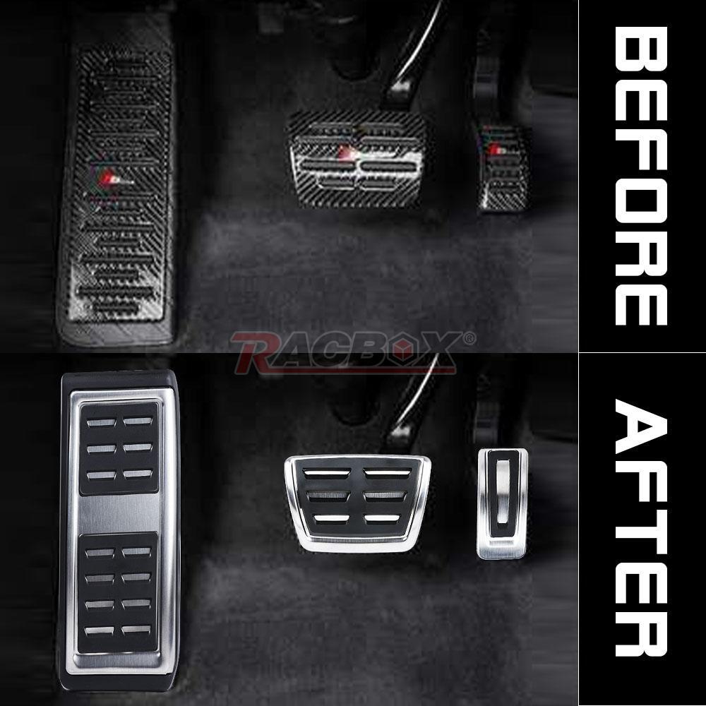 Footrest Dead Gas Brake Pedal Cover Fit for VW for Golf for Jetta for Tiguan for Audi A3 Q2 Q3