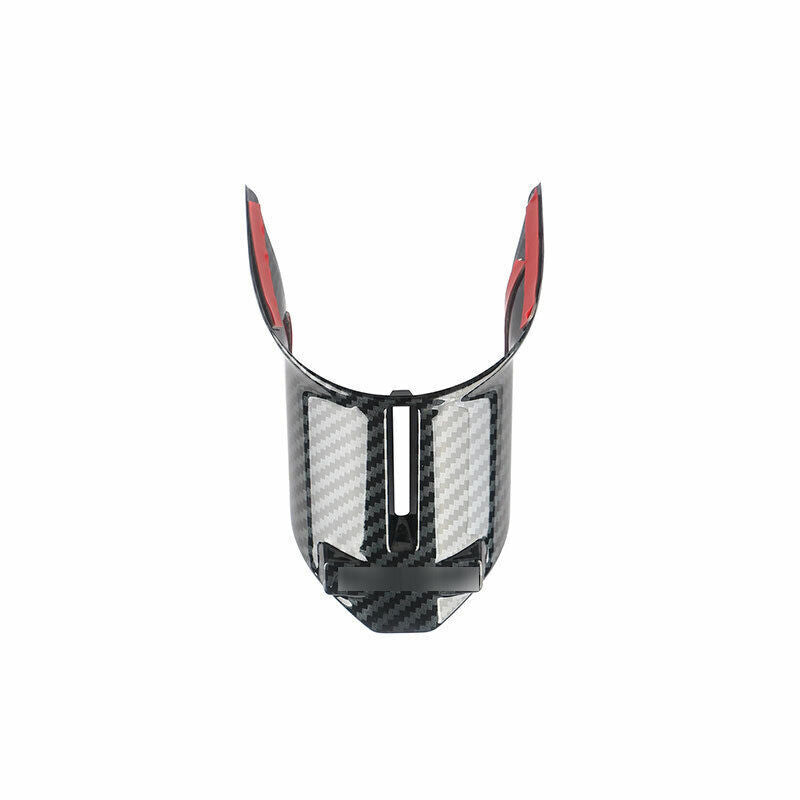 for Benz C-Class 2022-23 ABS Carbon Fiber Steering Wheel Panel Cover Trim 1PCS
