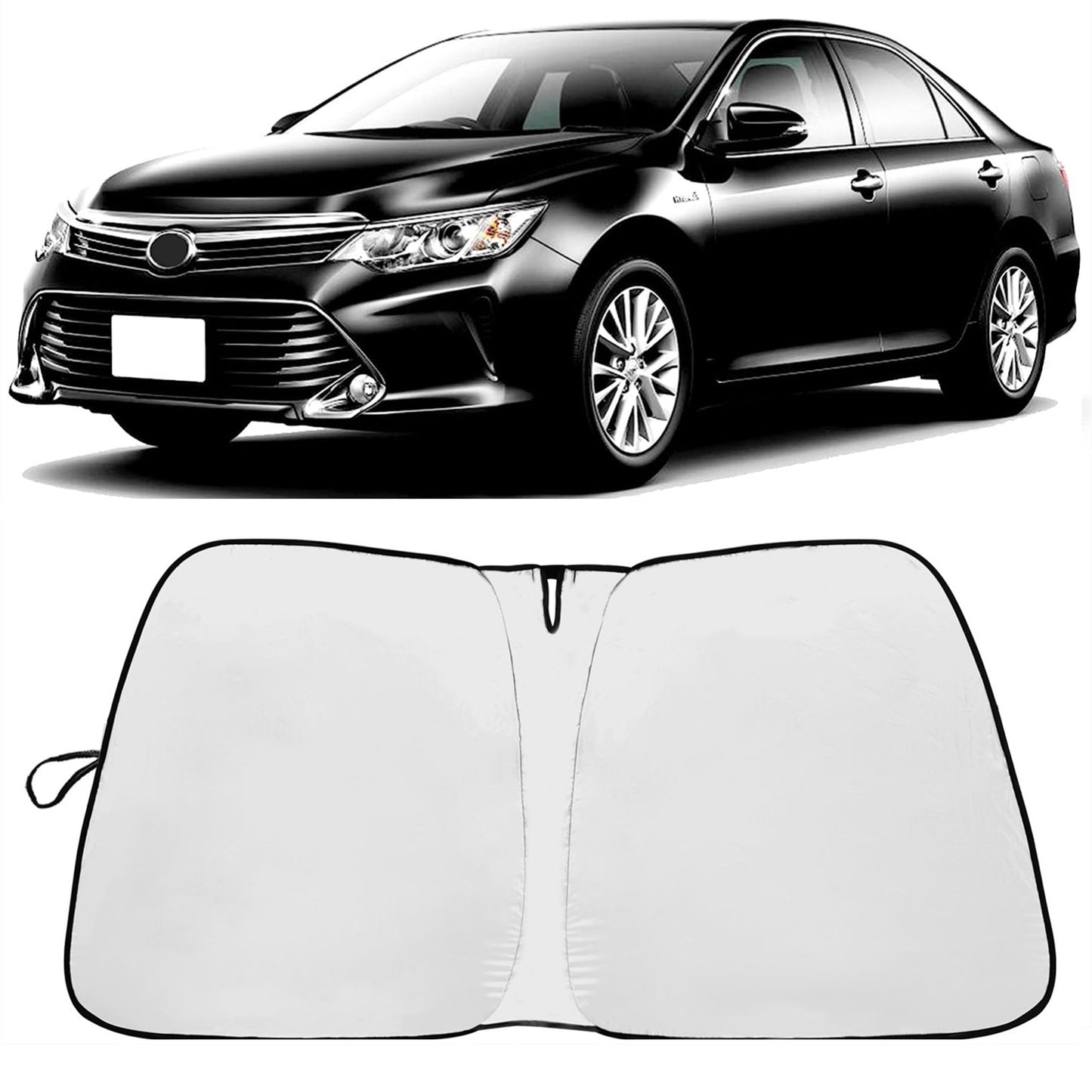 Custom-made windshield sunshade and heat insulation cover for Camry models 18-23. n