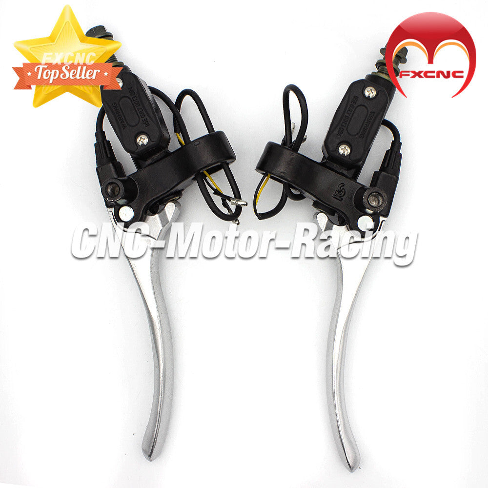 CNC brake master cylinder reservoir handlebar suitable for 7/8 (22) 50CC-300CC scooters